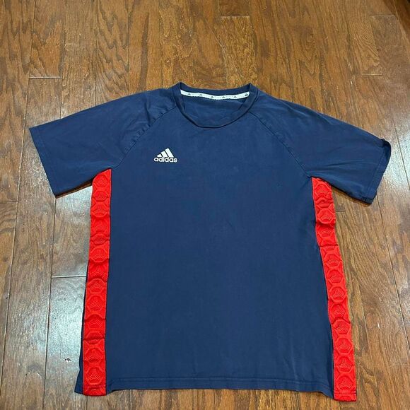 adidas Other - Adidas Men's Navy and Blue T-shirt